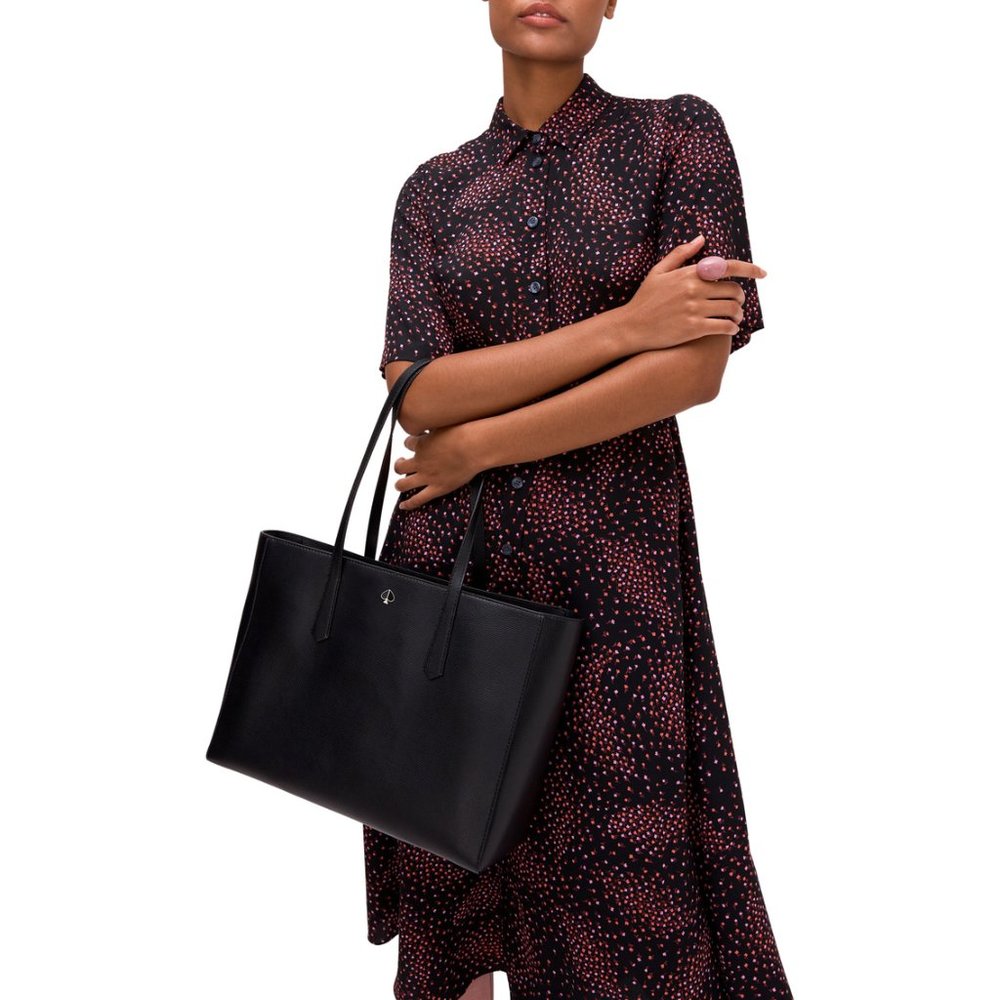 KATE SPADE Molly Large Work Tote Black NEW - Picture 15 of 15